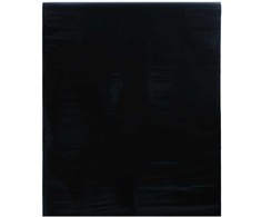 Langų plėvelė, juoda, 45x1000cm, PVC, statinė, matinė