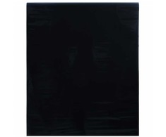 Langų plėvelė, juoda, 45x2000cm, PVC, statinė, matinė