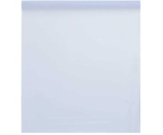 Langų plėvelė, skaidri balta, 60x500cm, PVC, statinė, matinė