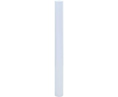 Langų plėvelė, skaidri balta, 90x1000cm, PVC, statinė, matinė