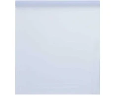 Langų plėvelė, skaidri balta, 90x2000cm, PVC, statinė, matinė