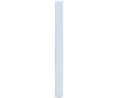 Langų plėvelė, skaidri balta, 90x500cm, PVC, statinė, matinė