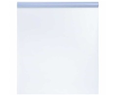 Langų plėvelė, skaidri pilka, 45x2000cm, PVC, statinė, matinė