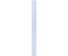 Langų plėvelė, skaidri pilka, 45x2000cm, PVC, statinė, matinė