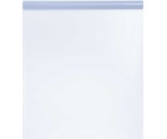 Langų plėvelė, skaidri pilka, 60x1000cm, PVC, statinė, matinė