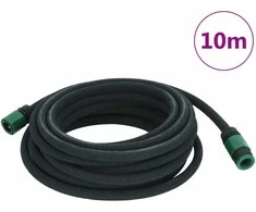 Lašelinio sodo laistymo žarna, juodos spalvos, 0,6", 10m, guma