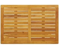 Lauko baldų komplektas Balkono komplektas su pagalvėlėmis, 3 dalių, akacijos masyvas