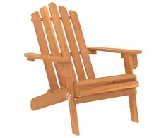 Lauko baldų komplektas Sodo adirondack komplektas, 3 dalių, akacijos medienos masyvas