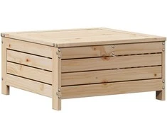 Lauko baldų komplektas Sodo komplektas su pagalvėlėmis, 6 dalių, pušies masyvas