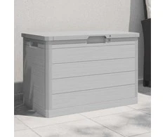 Lauko dėžė pagalvėlėms, pilka, 77,5x44,5x53cm, PP