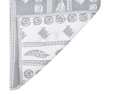 Lauko kilimas, pilkos spalvos, 190x290cm, PP