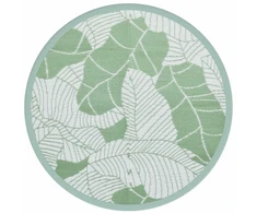 Lauko kilimas, žalios spalvos, 120cm skersmens, PP