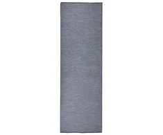 Lauko kilimėlis, mėlynos spalvos, 80x250cm, plokščio pynimo