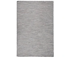 Lauko kilimėlis, rudas ir mėlyna, 120x170cm, plokščio pynimo