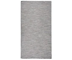 Lauko kilimėlis, rudas ir mėlyna, 80x150cm, plokščio pynimo
