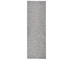 Lauko kilimėlis, rudas ir mėlyna, 80x250cm, plokščio pynimo