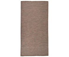 Lauko kilimėlis, rudos spalvos, 100x200cm, plokščio pynimo