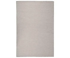 Lauko kilimėlis, taupe spalvos, 120x170cm, plokščio pynimo