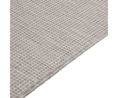 Lauko kilimėlis, taupe spalvos, 120x170cm, plokščio pynimo