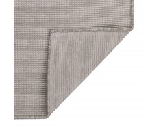 Lauko kilimėlis, taupe spalvos, 80x150cm, plokščio pynimo