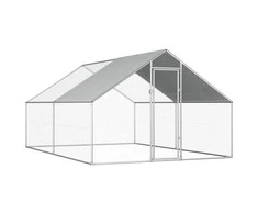 Lauko narvas viščiukams, 2,75x4x1,92m, galvanizuotas plienas