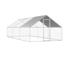 Lauko narvas viščiukams, 2,75x6x1,92 m, galvanizuotas plienas