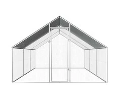 Lauko narvas viščiukams, 2,75x6x1,92 m, galvanizuotas plienas