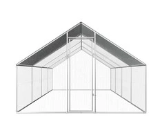 Lauko narvas viščiukams, 2,75x8x1,92 m, galvanizuotas plienas