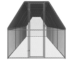 Lauko narvas viščiukams, 2x10x2m, galvanizuotas plienas