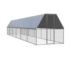 Lauko narvas viščiukams, 2x12x2m, galvanizuotas plienas