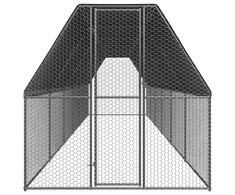 Lauko narvas viščiukams, 2x12x2m, galvanizuotas plienas