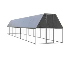Lauko narvas viščiukams, 2x12x2m, galvanizuotas plienas