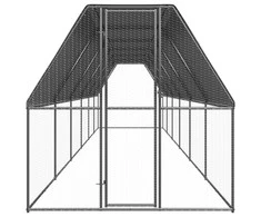Lauko narvas viščiukams, 2x12x2m, galvanizuotas plienas