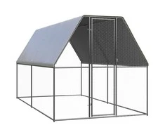 Lauko narvas viščiukams, 2x4x2m, galvanizuotas plienas