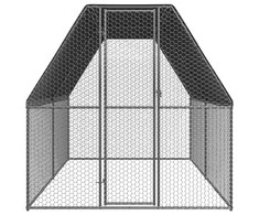 Lauko narvas viščiukams, 2x4x2m, galvanizuotas plienas