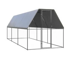 Lauko narvas viščiukams, 2x6x2m, galvanizuotas plienas