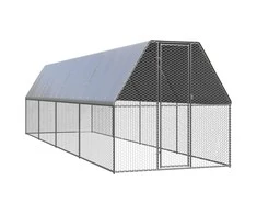 Lauko narvas viščiukams, 2x8x2m, galvanizuotas plienas