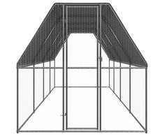 Lauko narvas viščiukams, 2x8x2m, galvanizuotas plienas