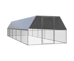 Lauko narvas viščiukams, 3x10x2m, galvanizuotas plienas