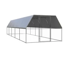 Lauko narvas viščiukams, 3x10x2m, galvanizuotas plienas
