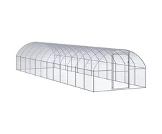 Lauko narvas viščiukams, 3x12x2m, galvanizuotas plienas