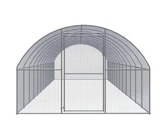 Lauko narvas viščiukams, 3x12x2m, galvanizuotas plienas