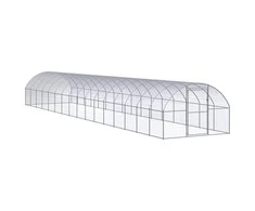 Lauko narvas viščiukams, 3x16x2m, galvanizuotas plienas