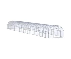 Lauko narvas viščiukams, 3x20x2m, galvanizuotas plienas