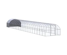 Lauko narvas viščiukams, 3x20x2m, galvanizuotas plienas