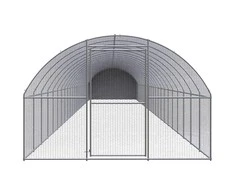 Lauko narvas viščiukams, 3x24x2m, galvanizuotas plienas