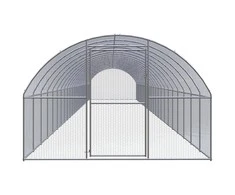 Lauko narvas viščiukams, 3x24x2m, galvanizuotas plienas