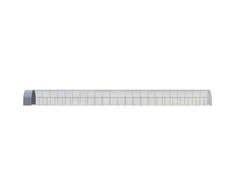 Lauko narvas viščiukams, 3x24x2m, galvanizuotas plienas