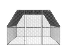 Lauko narvas viščiukams, 3x4x2m, galvanizuotas plienas