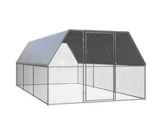 Lauko narvas viščiukams, 3x6x2m, galvanizuotas plienas